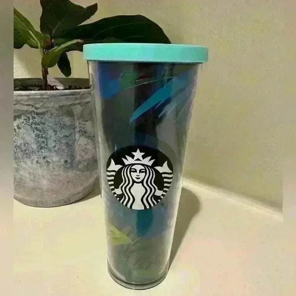 Starbucks Hawaii Venti Tumbler palm leaf rare - Picture 1 of 9
